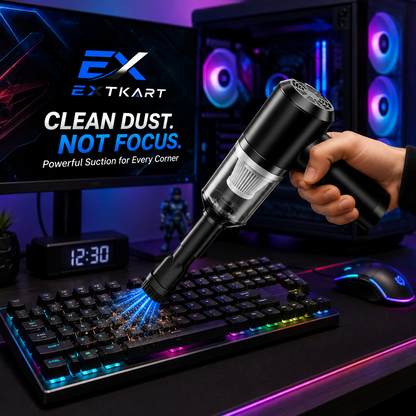 Wireless Vacuum Cleaner for Car & Home – High Power