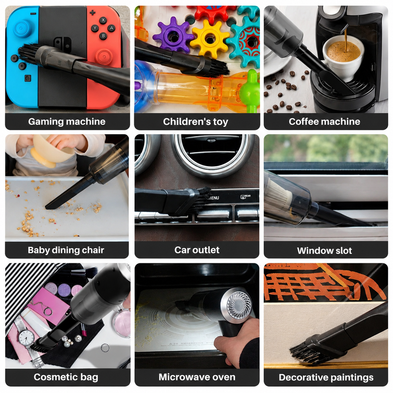 Wireless Vacuum Cleaner for Car & Home – High Power